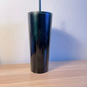 Starbucks Stainless Steel Dark Forest Matte Green 24oz Cup